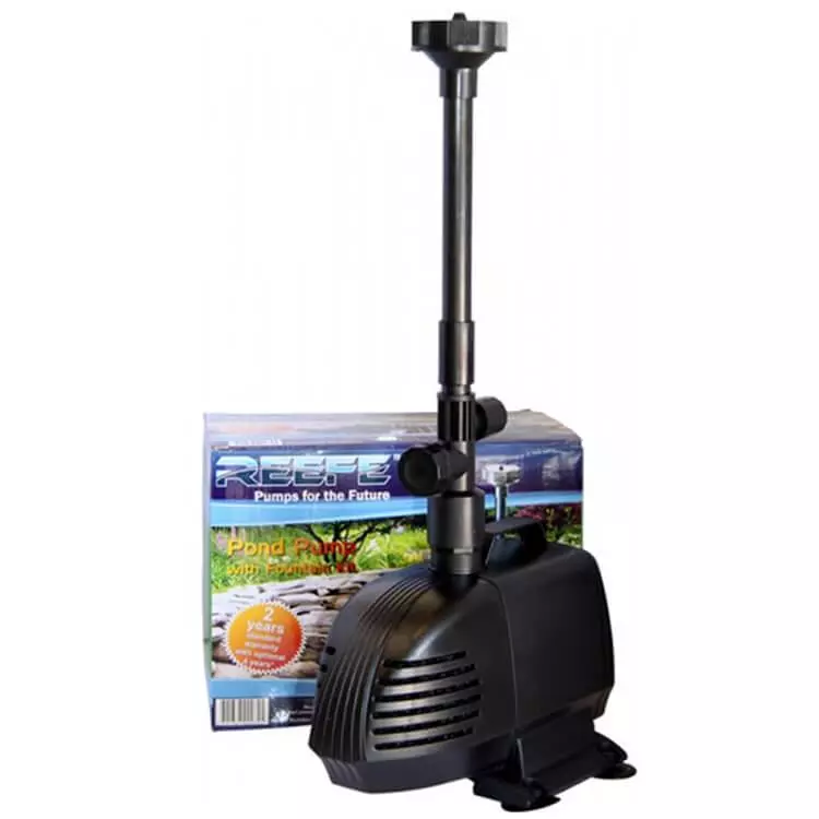 Pond pumps with fountain kits