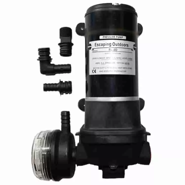 Diaphragm pressure pump range 12v 24v 240v