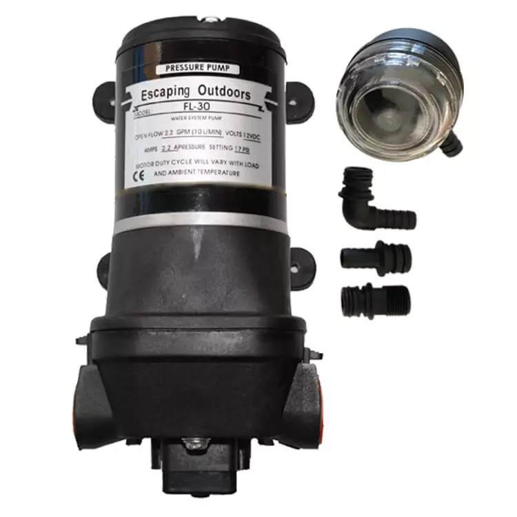 Escaping Outdoors FL30 12v caravan water pump
