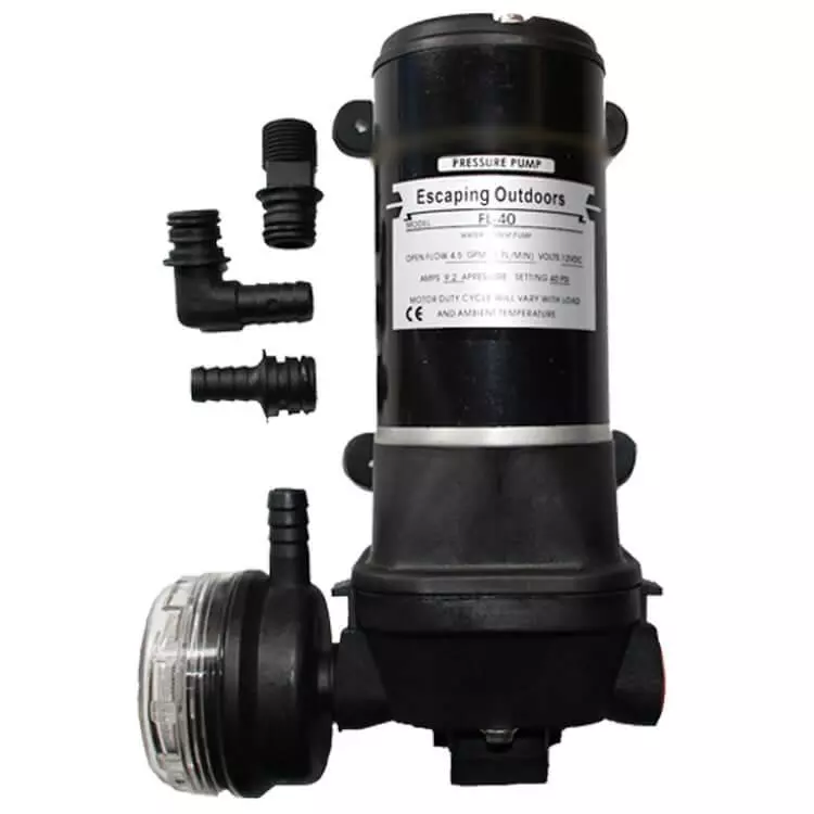 Escaping Outdoors FL40 12v caravan water pump