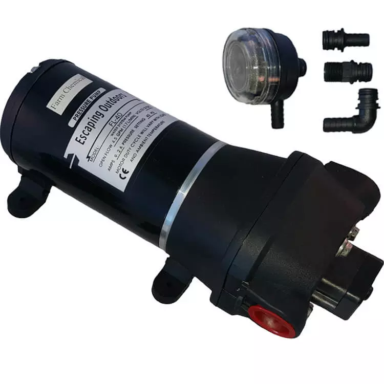 Escaping Outdoors FL40C 12v farm chemical boom spray pressure pump