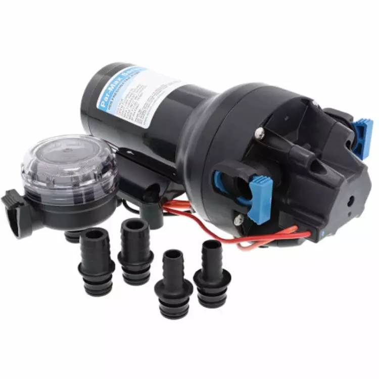 Jabsco Par-Max HD5 J20-280 12v water pump for up to 5 outlets