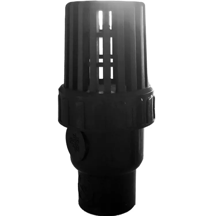PVC half inch foot valve check valve