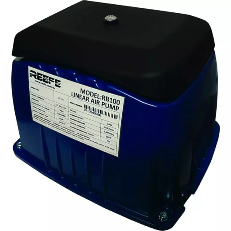 Reefe RB100 pond aeration linear air pump
