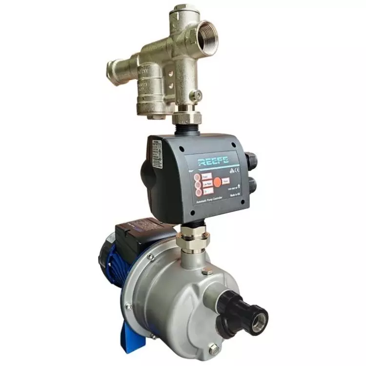 Reefe RM4000-5 rain to mains pressure pump system with PRJ55