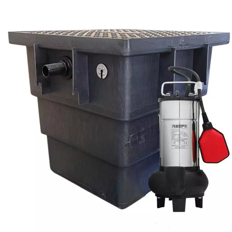 Reefe RVC260 grey water pit and sump pump kit