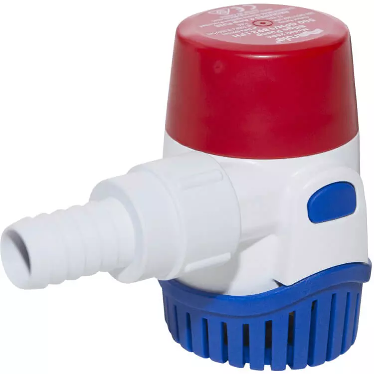 Rule 500 24V 31LPM Submersible bilge boat baitbox pump - Water Pumps Now