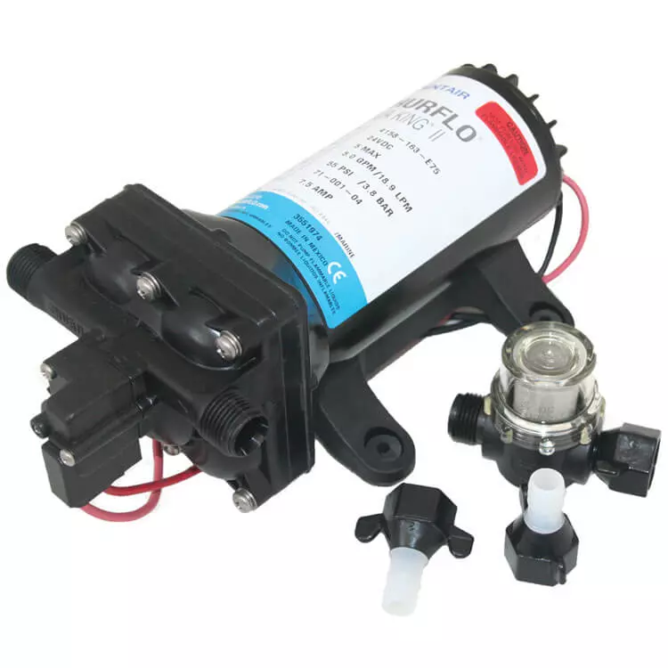 Shurflo Fresh 5 Aquaking 2 12V 19LPM caravan marine freshwater pressure pump