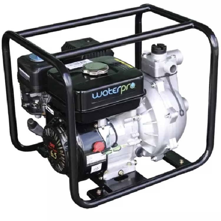 WaterPro WFF060 6.5HP single impeller fire fighting petrol pump