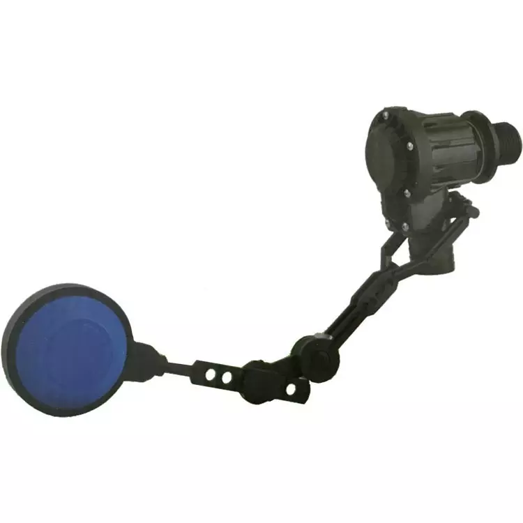 Adjustable water pump float valve