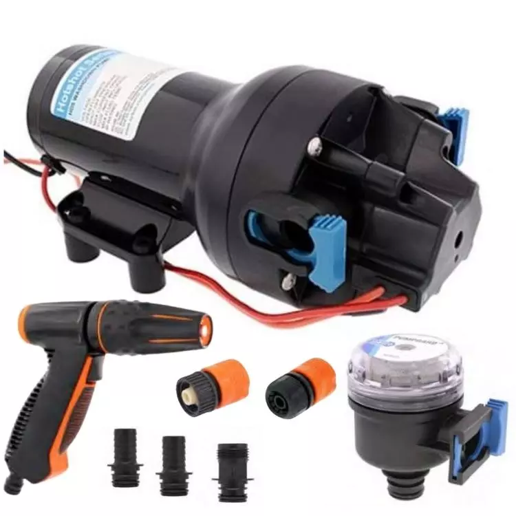 Jabsco Hotshot HD6 washdown saltwater pump kit 12v 70PSI