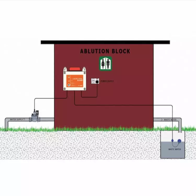 liquid level alarm water shut off alarm