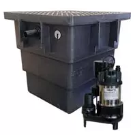 Reefe RVS300VF grey water pit and sump pump kit system