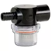 Shurflo pump strainer half inch barb half inch female BSP twist on filter