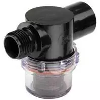 Shurflo pump strainer half inch male BSP half inch female BSP