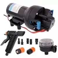 Jabsco Hotshot parmax HD5 12v deckwash pump kit