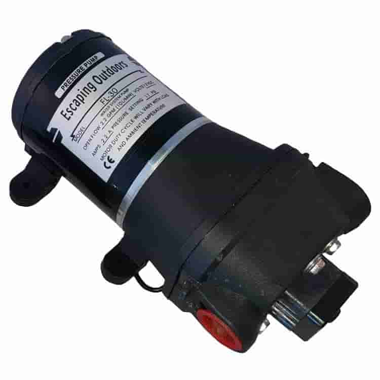 12 volt water pump for rv low power draw