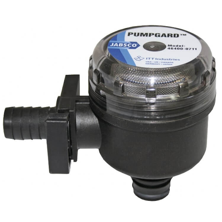 Jabsco water pump strainer J21-113 suits 12v 24v pumps - Water Pumps Now