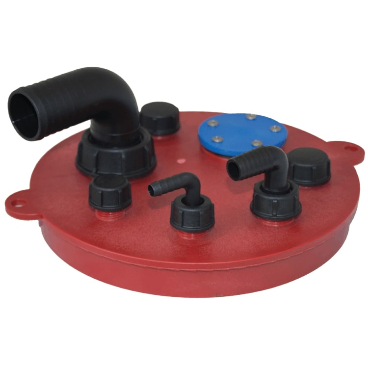 Nuova Rade fuel hatch lid suits rigid poly fuel storage tank