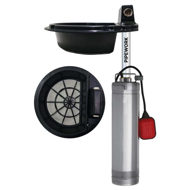 Rainpro RM5000-7 submersible rain mains pump system with integrated pressure controller