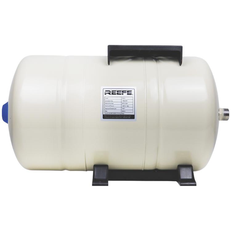 Reefe PT40H 10 Bar 40 litre horizontal pressure tank with base