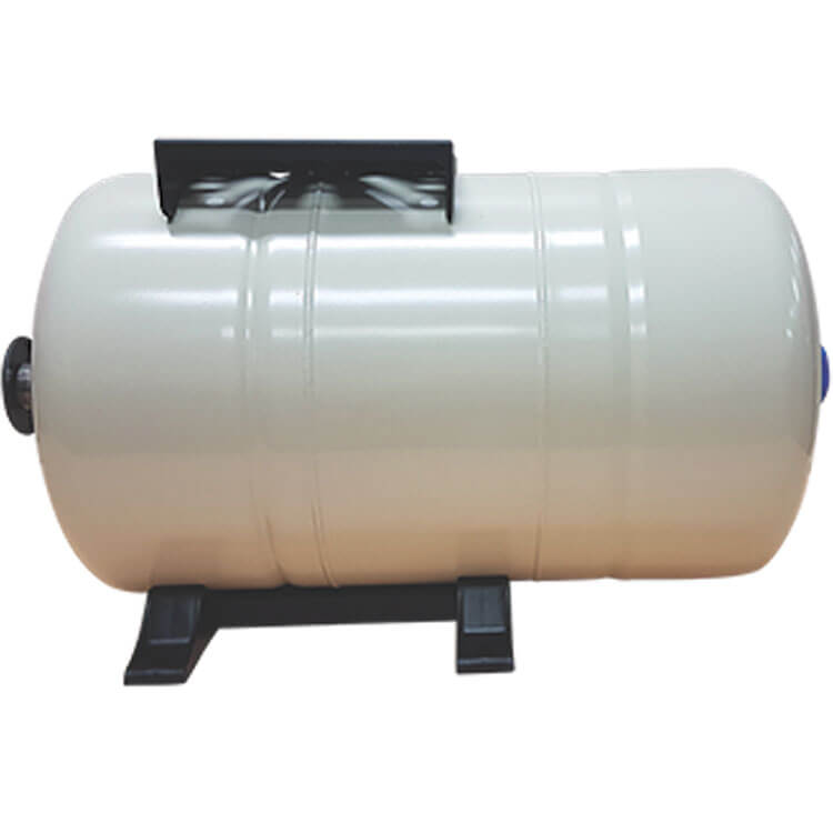 Reefe PT40H 40 litre 10BAR horizontal water pressure tank - Water Pumps Now