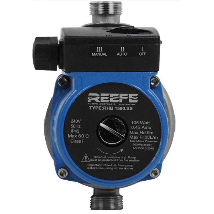 Reefe RHB1590-SS hot water booster pump