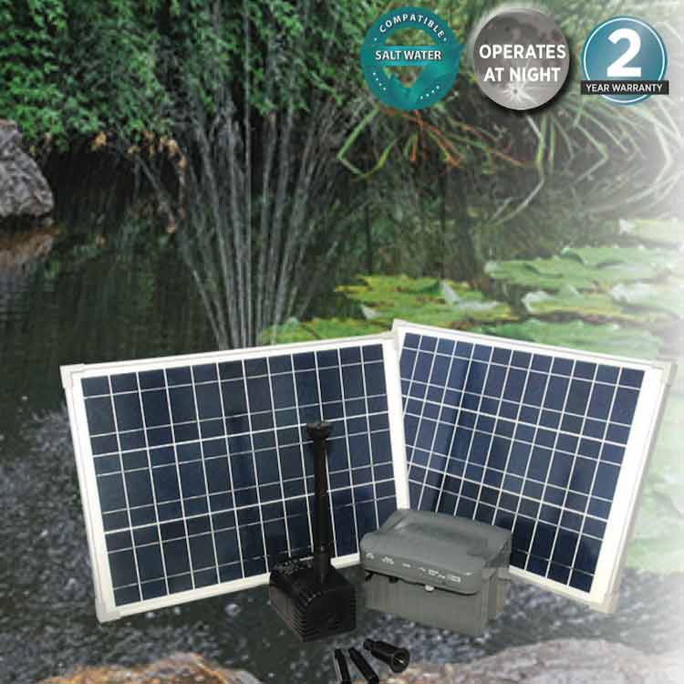 Reefe RSFB solar fountain pump - Water Pumps Now Australia