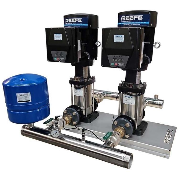 Reefe VMRD series variable speed vertical dual multistage pump set