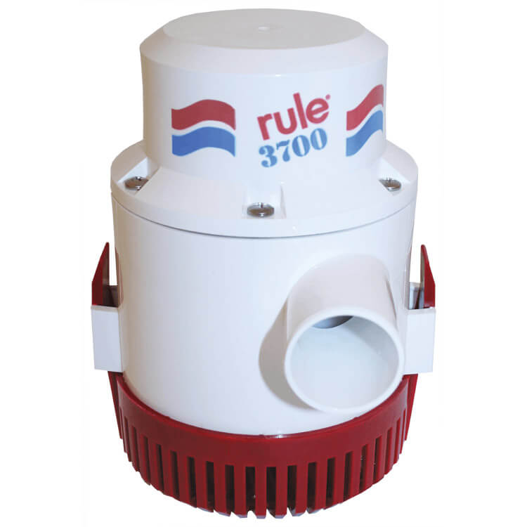Rule 3700 24v marine grade bilge water transfer pump - Water Pumps Now