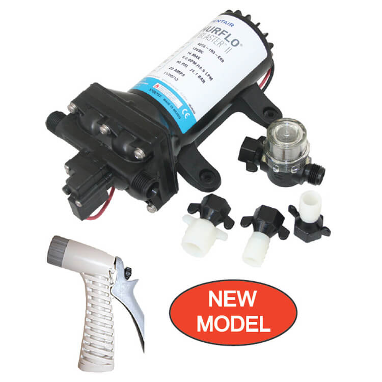 Shurflo 3.5 Blaster 3 12V 45PSI 13.2LPM deckwash pump - Water Pumps Now