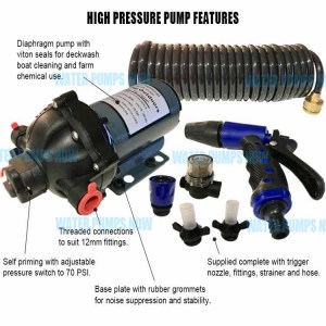12v pump for deckwash farm chemicals and high pressure cleaning - Water Pumps Now