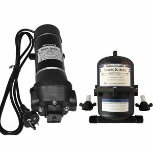 Escaping Outdoors FL43 240v diaphragm water pump plus accumulator tank - Water Pumps Now