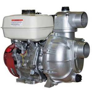 Honda GX270 engine electric start high pressure transfer pump