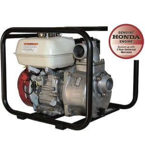 Honda GX200 petrol engine transfer pump electric start with roll frame - Water Pumps Now
