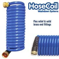HoseCoil 4.5m flex relief flexible deckwash water pump hose