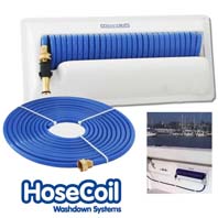 HoseCoil deck wash washdown systems horizontal mount enclosure