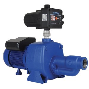 Reefe EJP200E shallow well pressure pump irrigation pump with controller and injector kit