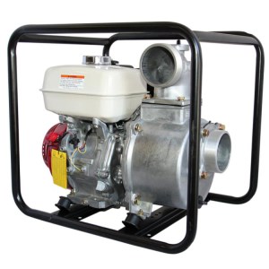 Reefe MH040T trash pump w 4 inch discharge and Honda GX340 engine