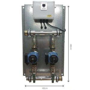 Reefe RHC2060 dual hot water circulator pump set - Water Pumps Now