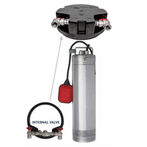 Reefe RM5000-6 submersible rain to mains pressure pump system