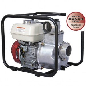 Reefe RP030E-3 inch water transfer pump with Honda GX200 engine and roll frame - Water Pumps Now