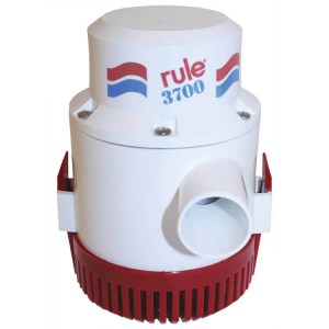 Rule 3700 24v marine grade bilge water transfer pump - Water Pumps Now