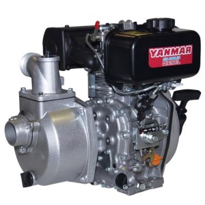 Yanmar L48 diesel electric start single impeller transfer pump with 2 inch discharge 705 Lmin