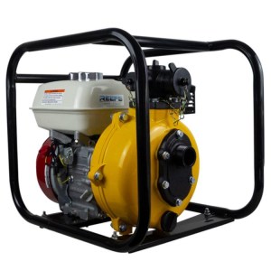 fire fighting pump w twin impeller and Honda GX200 electric start engine